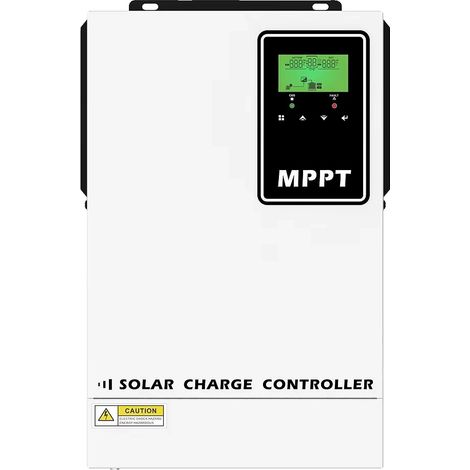 Controlador de carga solar, tecnología MPPT, pantalla LCD, XMC, 140A, 48V, integrado fuera de la red. (1/2)