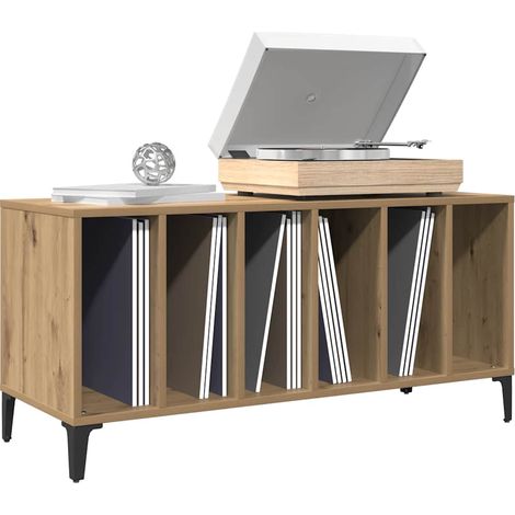 Plattenschrank Artisan-Eiche 100x38x48 cm Holzwerkstoff
