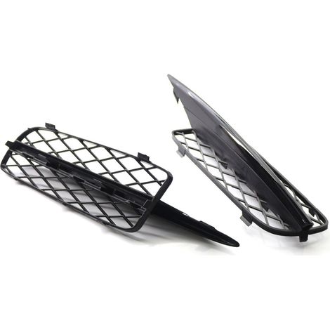 Griglia anteriore BMW X5 E70 2007-2010 in plastica ABS nera, set di 1 paio (1/4)