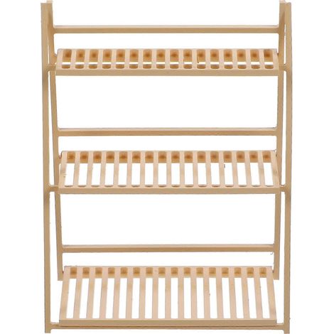 Mini maison, étagère pour pots de fleurs, mini rangement, maison de balcon, mobilier miniature-7.5X6X3CM (1/3)