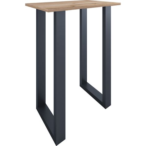 Table debout de bar en bois Xona 80x50 102x80x50 - VCM (1/4)