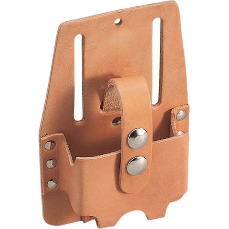Maßbandhalter, Werkzeugtasche, Mehrzwecktasche, verschleißfeste Werkzeugaufbewahrungstasche, Maßbandhalter für Heimwerker-Brown (1/5)