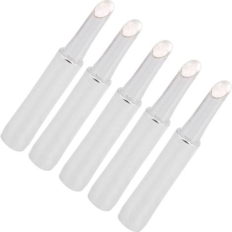 5 pointes de fer à souder sans plomb, forme en fer à cheval 4C, 200-480 °C (1/5)