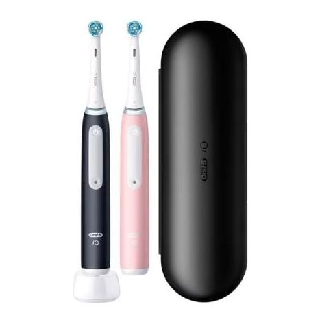 Oral B Spazzolino Oral-b Io Series 3n In Confezione Da Due Pezzi Nero Opaco + Rosa Blush