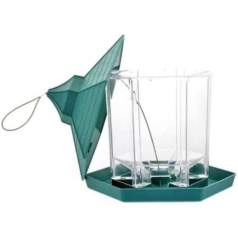 QORVA-mangeoires pour oiseaux nourriture suspendue pour oiseaux jardin sauvage conteneurs pour oiseaux jardin graines pour oiseaux jardin sauvage jardin sauvage mangeoire pour oiseaux mangeoire pour o (1/3)