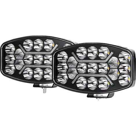 Luz LED, resistente al agua, duradera, 2 unidades (1/2)