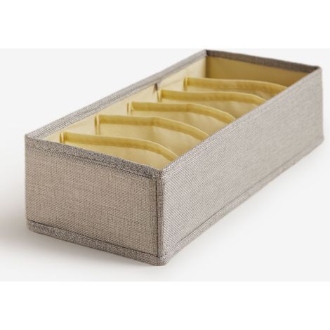 SKLUM Textil-Organizer 35x15 cm Minsk        Hellgrau                           