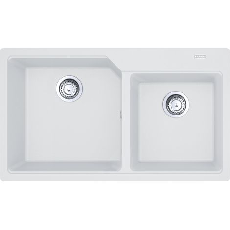 Franke Urban UBG 620-43-33. Tipo di lavello: Lavello montato su piano, Forma del lavandino: Rettangolare, Materiale del lavandino: Fragranito. Larghezza: 860 mm, Profondità: 500 mm - 114.0686.768 (1/3)
