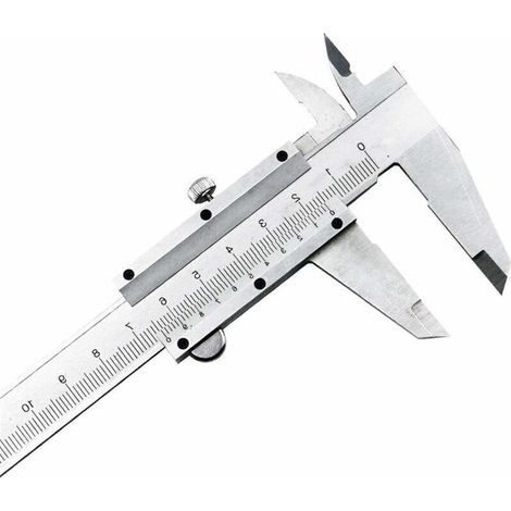 Professionnel Pied à Coulisse Acier Inoxydable Caliper de 150mm Précision Digital en Acier inoxydable Outil Micromètre Vernier