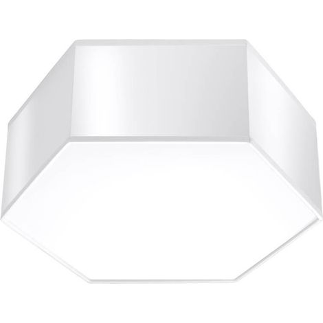 Lámpara de techo Sunde 2 E27 blanca Sollux SL.1056 (1/5)