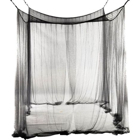 Moustiquaire à baldaquin pour lit double, moustiquaire à quatre portes, grande moustiquaire simple en polyester pour voyage et maison - 190 x 210 x 240 cm