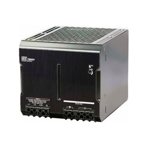 Alimentatore trifase switching guida DIN 960W 24Vdc Omron S8VKT96024