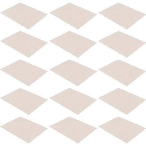 20 plaques de mica pour guide d'ondes, pièce de rechange pour four à micro-ondes-15X12X0.004CM-Silver (1/3)