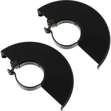 Replacement 2-Piece Black Metal Wheel Guard Cover for Electric Angle Grinder (100mm) (1/4)