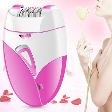 Appareil epilatoire feminin avec rouleaux de massage pour une épilation longue durée douce et efficace pour une peau lisse (1/5)