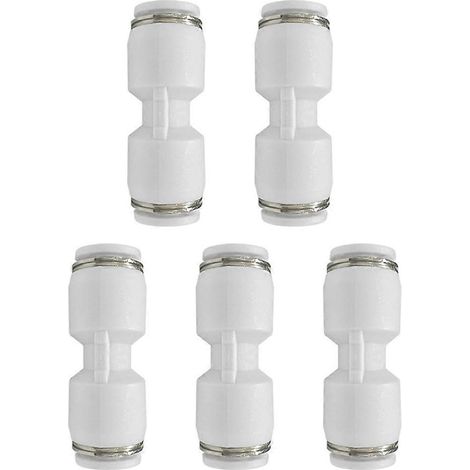 5er-Pack PTFE-Schlauchverbinder für Bambu Lab X1C/P1P/P1S/A1/A1 Mini/H2D 3D-Drucker: Filamentanschlüsse und Separatoren. (1/5)