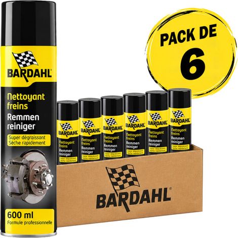 BARDAHL Pack de 6 Nettoyants freins 600ml (1/2)