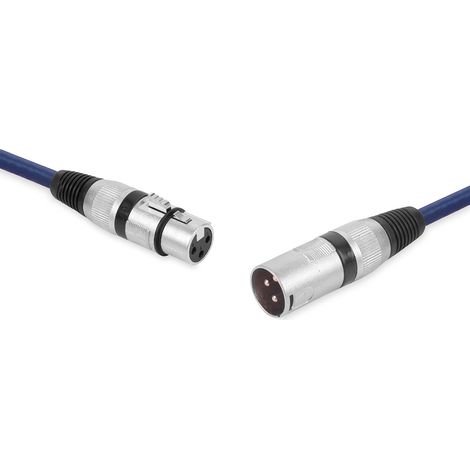 Cavo di prolunga con connettore XLR a 3 pin - presa XLR a 3 pin vitalco Cavo di prolunga con connettore XLR a 3 pin - presa XLR a 3 pin vitalco 2,0 m (MK06-1) (1/5)