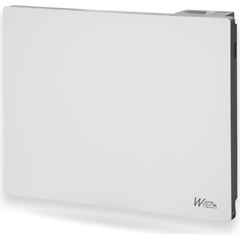 Warm Tech – Radiateur à inertie céramique 1000 W – Thermostat LCD programmable – Fixation murale – Protection IP24 pour salle de bain (1/5)