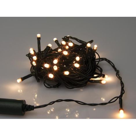 Novalight led - 6 m - 40 lámparas blanco arizona - cable verde