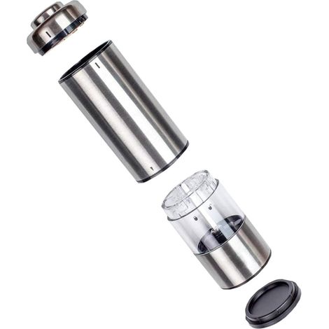 Moulin à poivre électrique, inox (1/5)