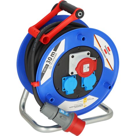 Brennenstuhl 1237980 Kabeltrommel 30.00 m Schwarz CEE-Stecker 16 A 5polig (1/5)