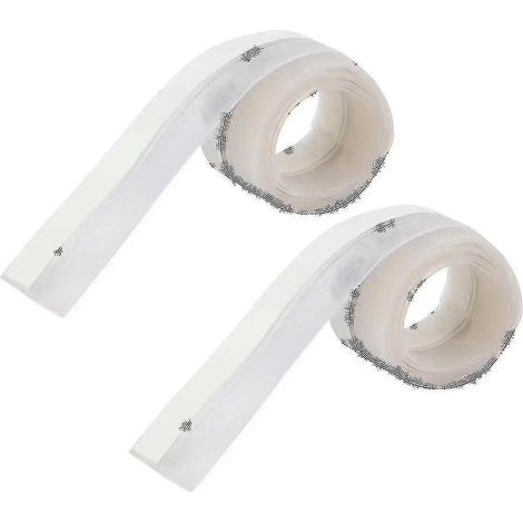 2 bandes d'étanchéité pratiques, transparentes et coupe-vent en caoutchouc pour sols et portes, durables (1/5)