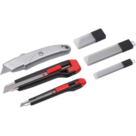 Cutter + lame di ricambio 33 pezzi
