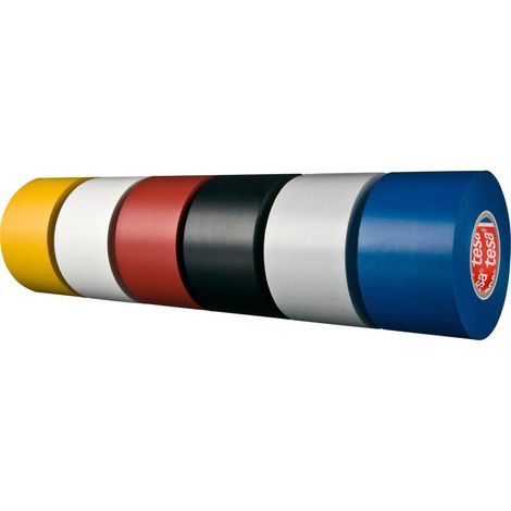 tesa 04163-00001-07 Nastro isolante tesaflex® 4163 Bianco (L x L) 33 m x 19 mm 1 pz.