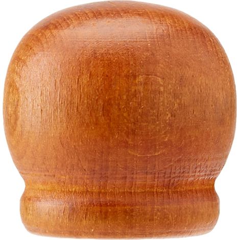 Embout Rideau Pomme D35 Merisier - Ateliers 28