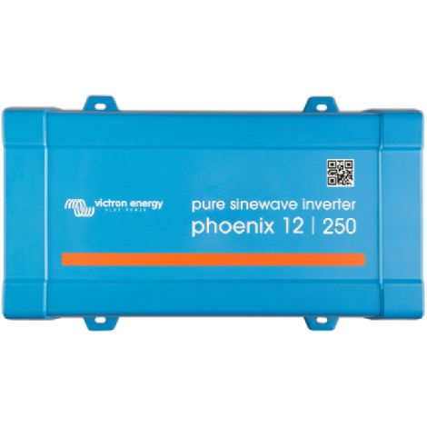Victron – Onduleur 12V 250VA – Tension de sortie 230V – Pur sinus pour installations photovoltaïques – 90% rendement
