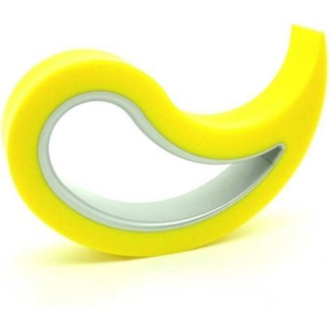 FERMAPORTA UNIVERSALE IN GOMMA STOPPY - GIALLO