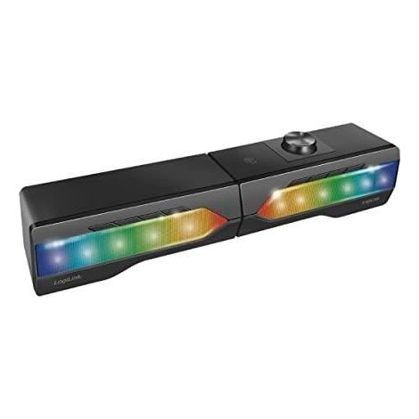 Barre de son - LOGILINK - Mobile - Bluetooth 5.0 - Éclairage RVB - Panneau tactile