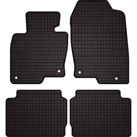Alfombrillas de goma para Mazda CX-5 II SUV (2017-) - negras, ajustadas (1/5)