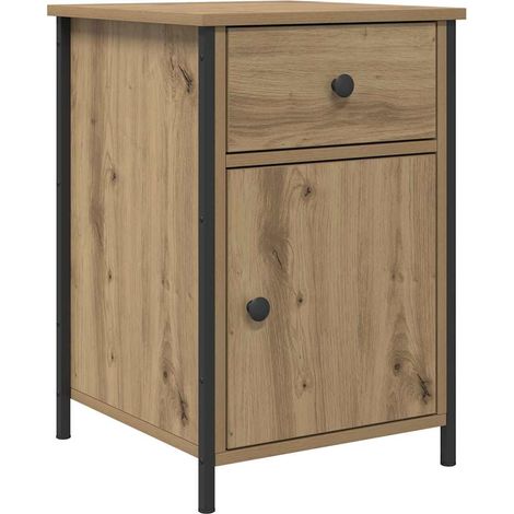 Maison Exclusive - Armadio da Notte Rovere artigianale 40 x 42 x 60 cm