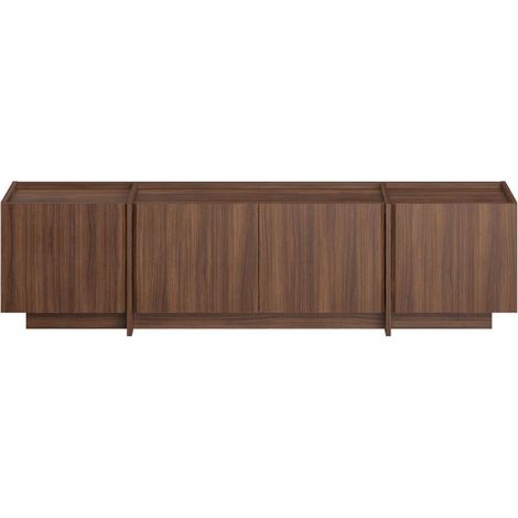 CALICOSY - Meuble TV 4 portes L180 cm - ARVEN (1/5)