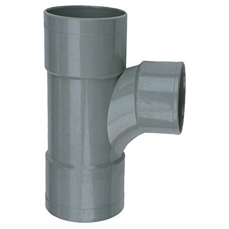 Wavin Curva PVC grigia 1"1/2 (40x49)