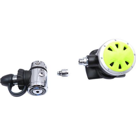 Adaptateur de tuyau pour raccord mâle 3/8-24 vers femelle 9/16-18 pour détendeur de plongée sous-marine, outil de réglage pour raccord en cuivre (1/4)