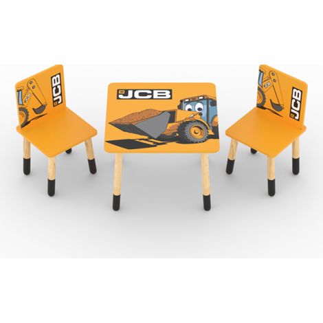 Joey JCB Table and 2 Chairs - Flat Packed