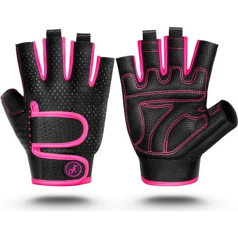 Gants Fitness - Protection Main Pour Musculation Cyclisme Halterophilie Gymnastique - Unisexe - Par 1 (1/5)