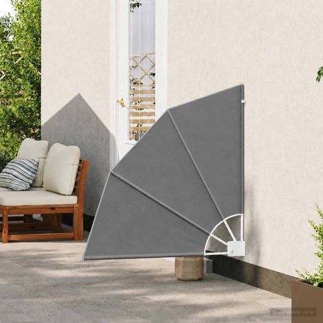 vidaXL Schermo di Privacy per Balcone 115 x 115 cm Poliestere