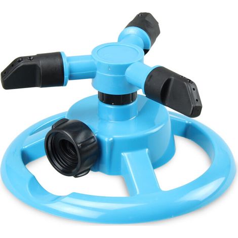Arroseur de Pelouse,système D'irrigation Automatique pour Pelouse de Jardin,pulvérisateur Rotatif à 360° (1/5)