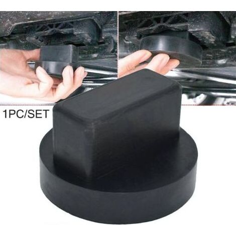 Pair Support de cric de voiture, bloc de caoutchouc, patin de cric, outil pour Mercedes (1/4)