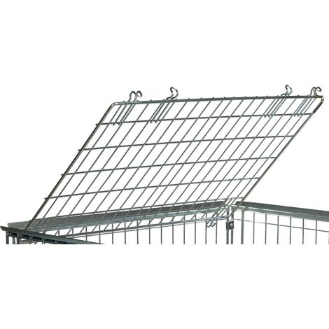 Coperchio per porta pallet Elettro galvanizzato 1120x715x10 Kongamek KM080040L