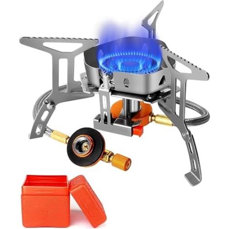 Hornilla de camping de 3500 W - Hornillo de gas portátil para exteriores (1/5)