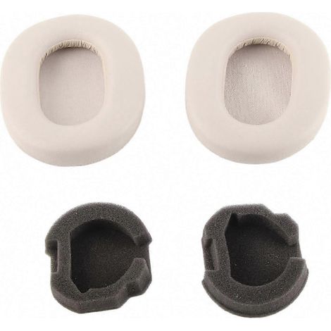 Ohrpolster aus Proteinleder für WH-1000XM5 Wireless-Kopfhörer – geräuschdämpfender Memory-Schaum, Ersatzpolsterung, Platinsilber (1/5)