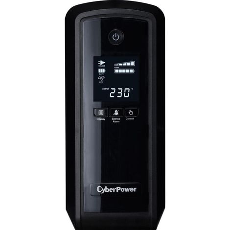 CyberPower CP550EPFCLCD SAI (UPS) Línea interactiva 0,55 kVA 350 W 6 salidas AC (1/2)