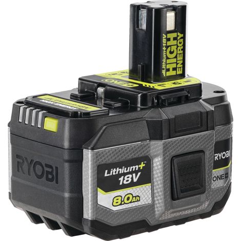 227164 Batería de iones de litio de alta energía Ryobi ONE+ de 8,0 Ah