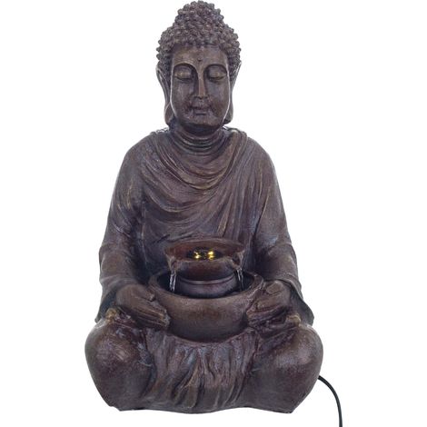 Fontaine d'intérieur en résine grand bouddha (1/3)