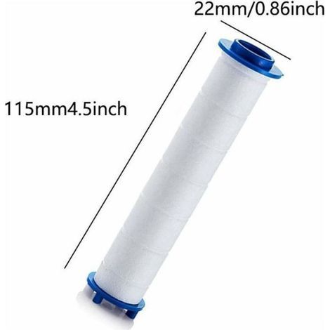 FILTER Pommeau Douche 6 Filtres en Coton PP, Élément Filtrant en Coton PP pour Douchette et Filtre Ionique, pour Pommeau Douche Pl (1/4)
